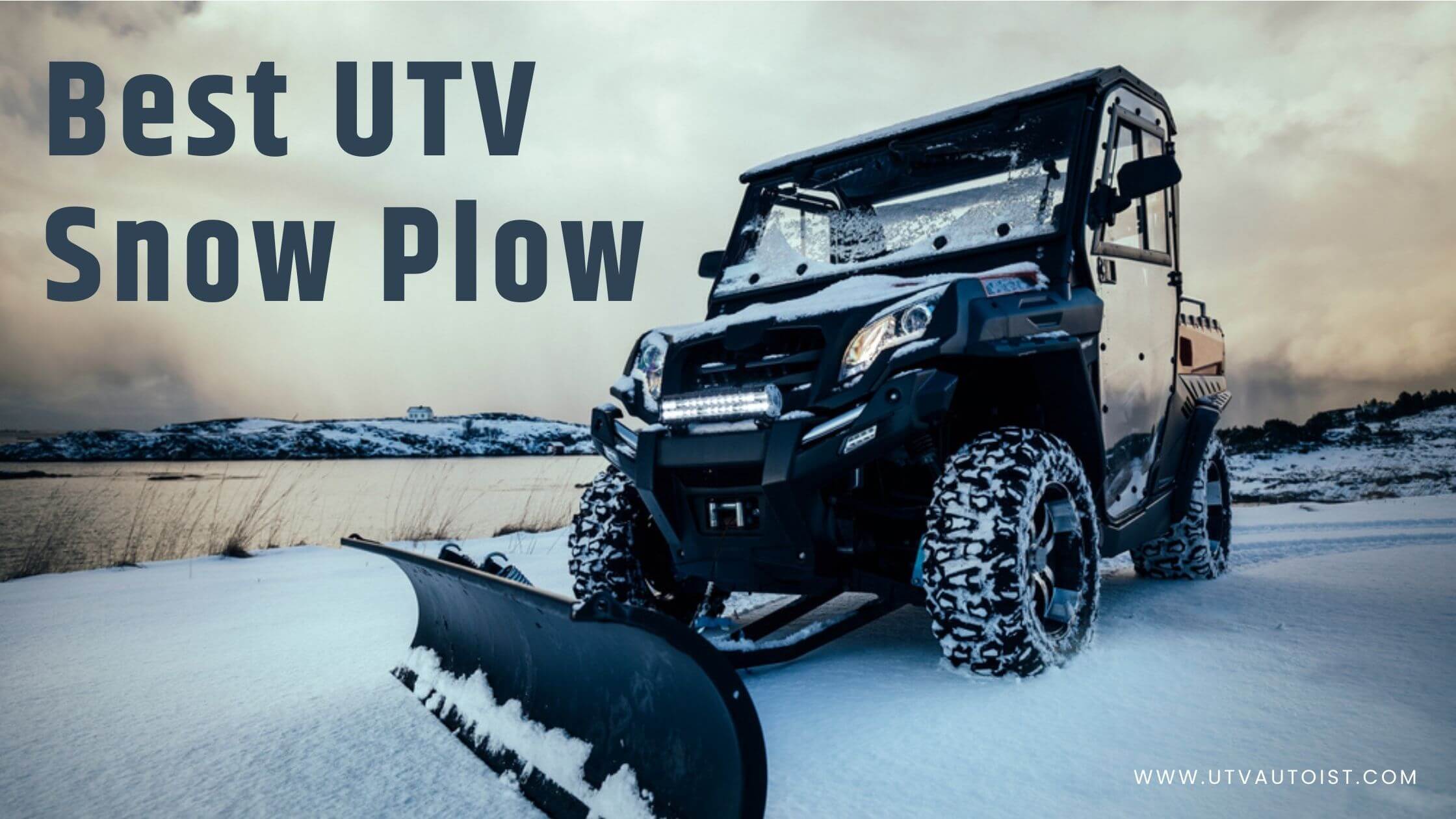 UTV Snow Plow