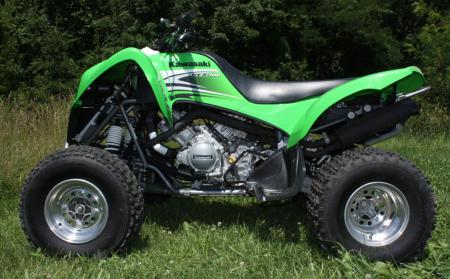 2009 Kawasaki Kfx700 Review